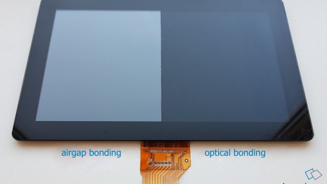 optical bonding airgap bonding touch display touch panel custom touch admatec